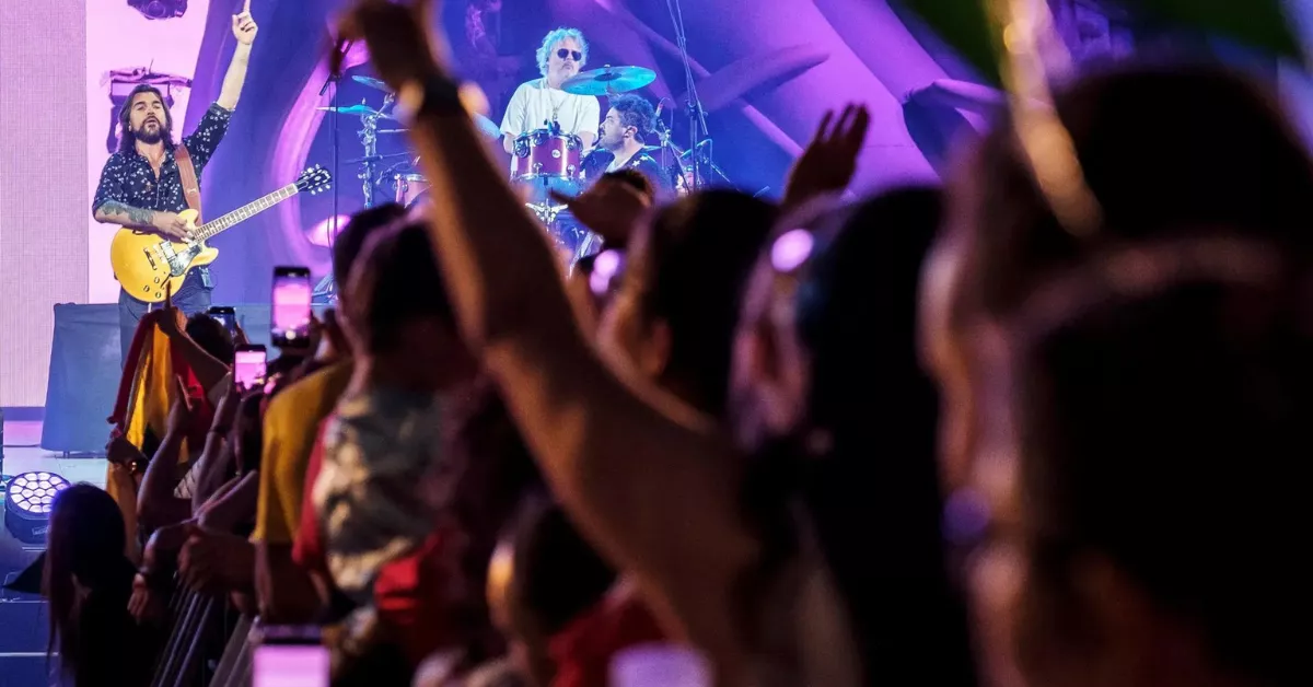 Concierto de Juanes durante los carnavales de 2020 / EFE - ÁNGEL MEDINA G.