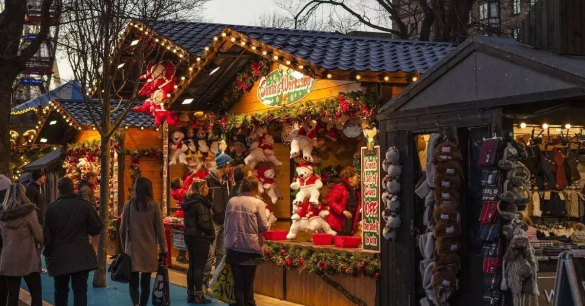 Imagen de mercadillo de Navidad / ARCHIVO