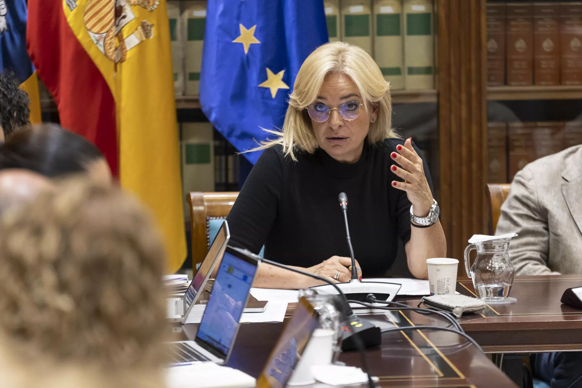 Esther Monzón irrumpe en la carrera por liderar Coalición Canaria en Las Palmas de Gran Canaria. / MIGUEL BARRETO-EFE