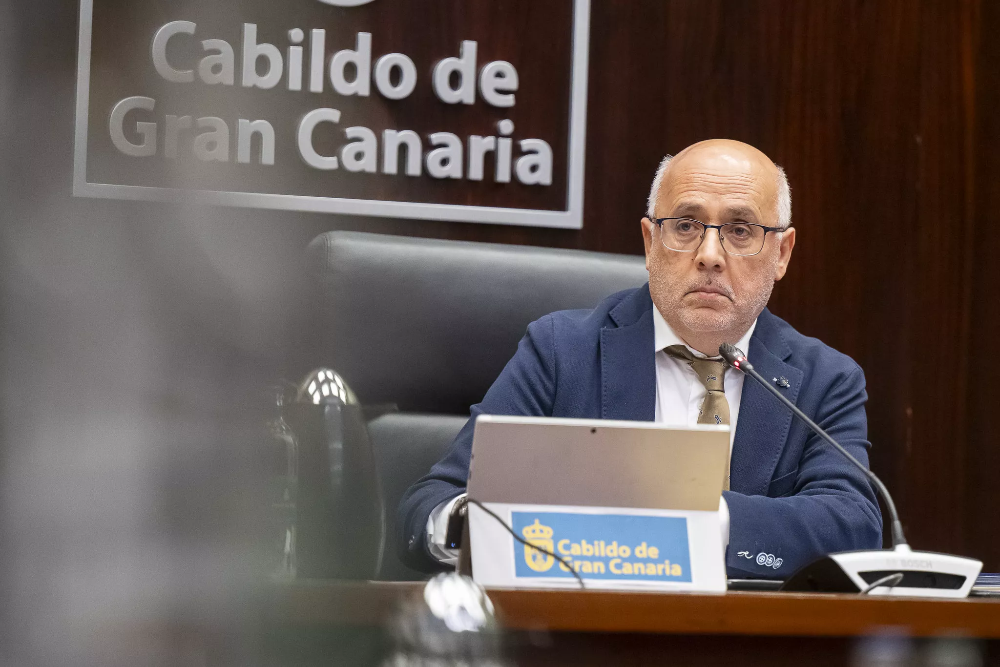 Antonio Morales, presidente del Cabildo de Gran Canaria. / DAVID DELFOUR-CABILDO DE GRAN CANARIA