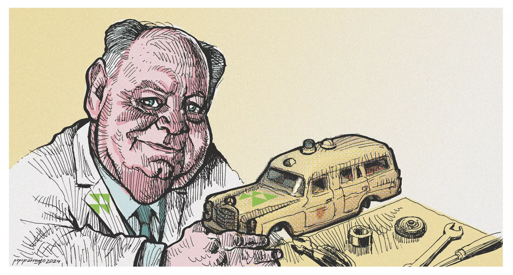 Mario Rodríguez, por Farruqo.