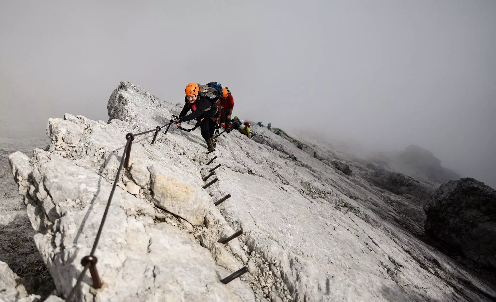 Imagen de vías ferratas. / EFE - ARCHIVO 