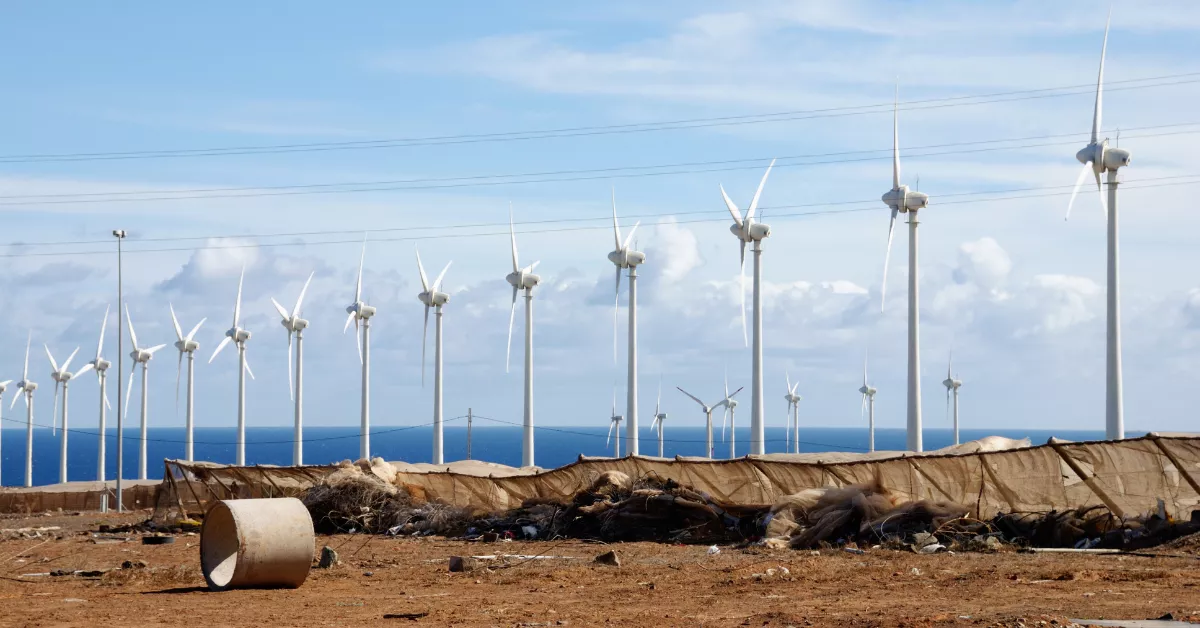 Aerogeneradores, para la producción de energía renovable. / IMAGEN DE LA RED