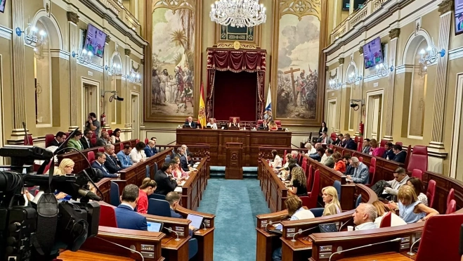 Parlamento de Canarias. / CEDIDA Parlamento de Canarias. / CEDIDA