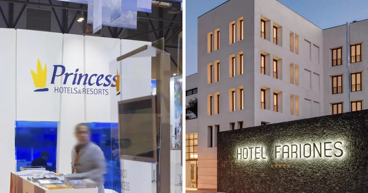 Hoteles Princess y Los Fariones./ MONTAJE AH