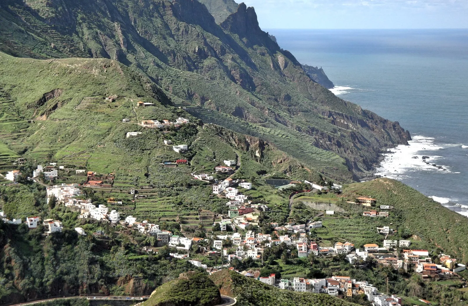 Parque Rural de Anaga, donde se encuentran varios miradores./ CEDIDA