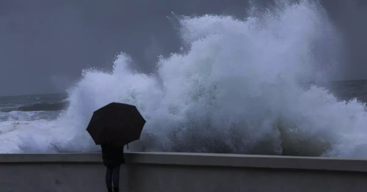 Imagen de fenómenos costeros / EFE