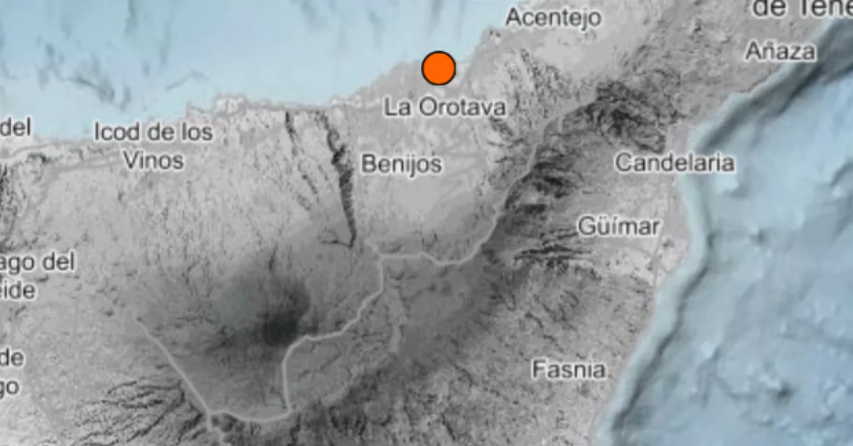 Terremoto en el Puerto de la Cruz. / IGN