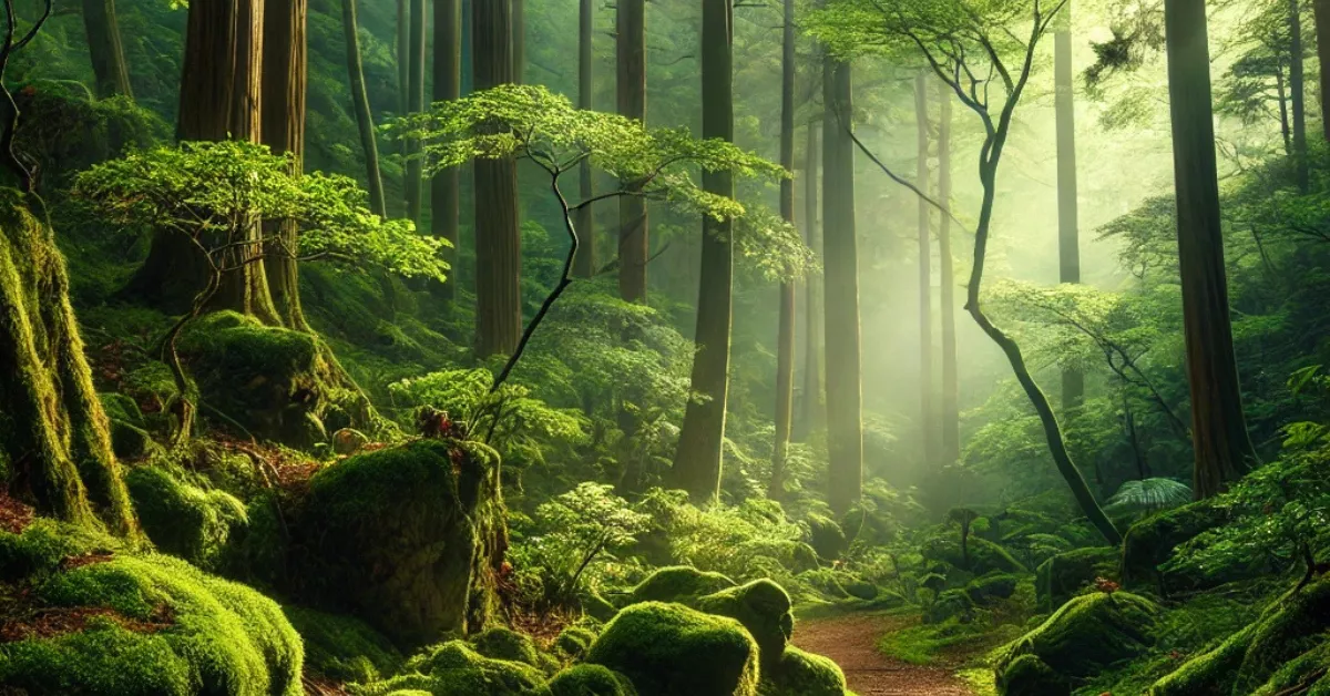 Imagen de un bosque mágico / DALL.E - AH