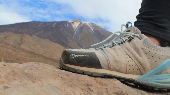 Un senderista en el Teide. / IMAGEN DE LA RED