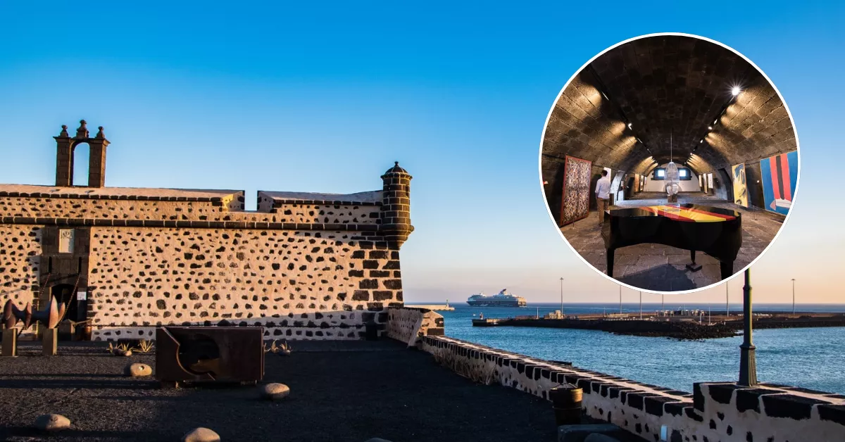 Imagen del castillo que ahora es un Museo Internacional Contemporáneo / MONTAJE AH