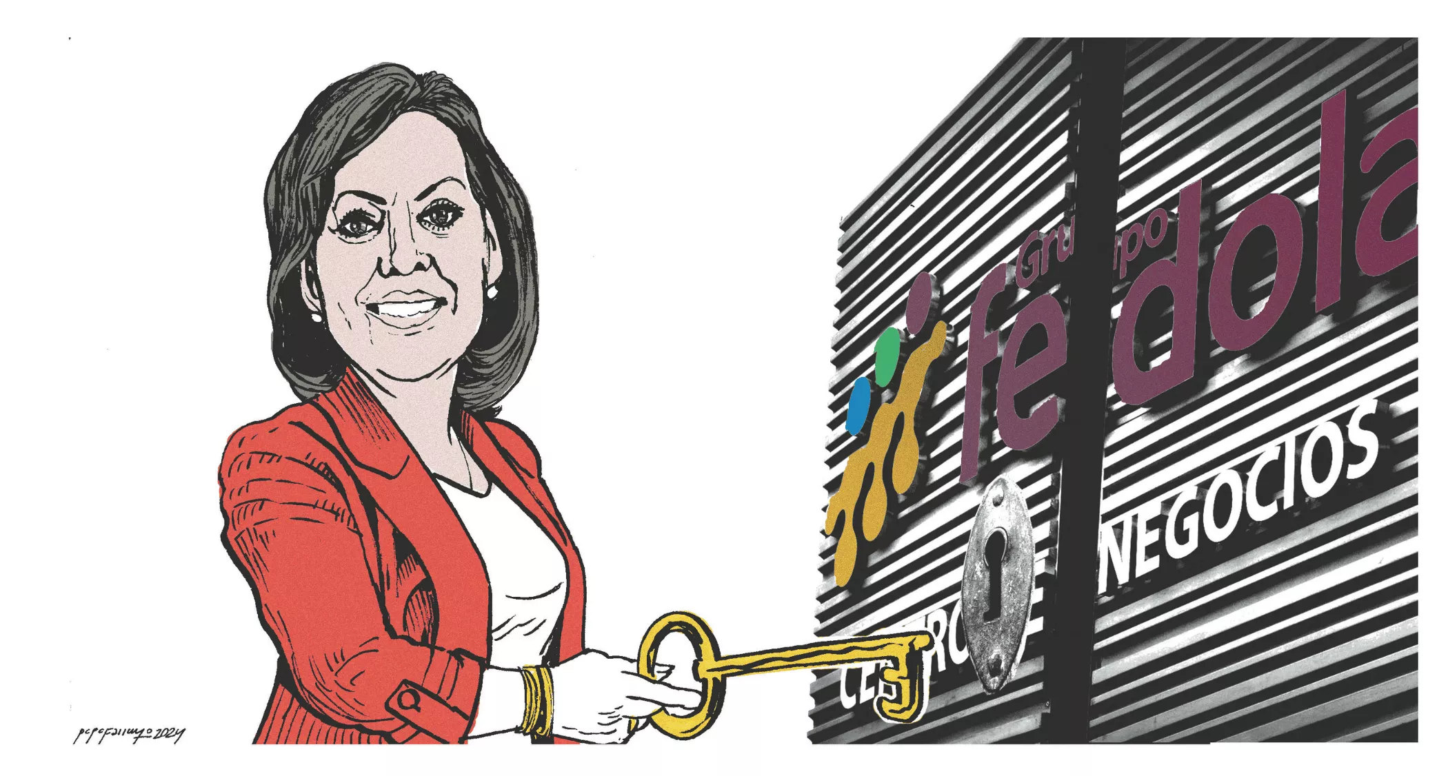 Victoria López, por Farruqo.