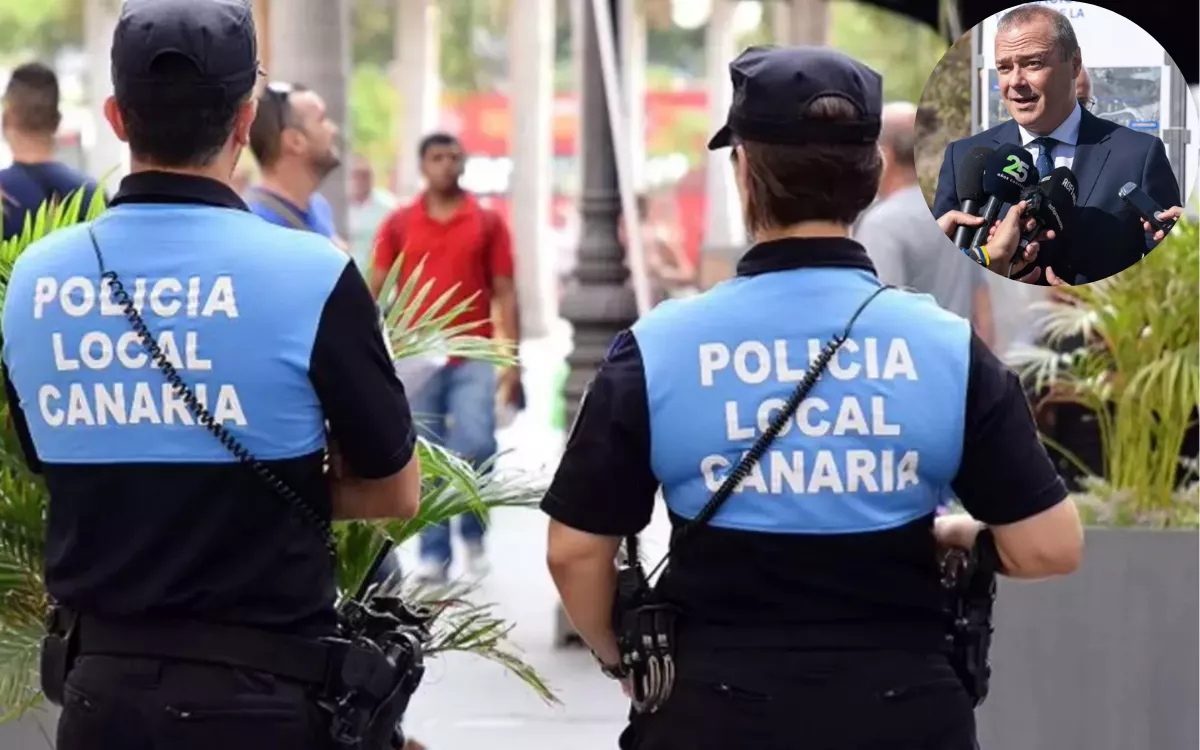 Policía Local de Las Palmas de Gran Canaria. / CEDIDA