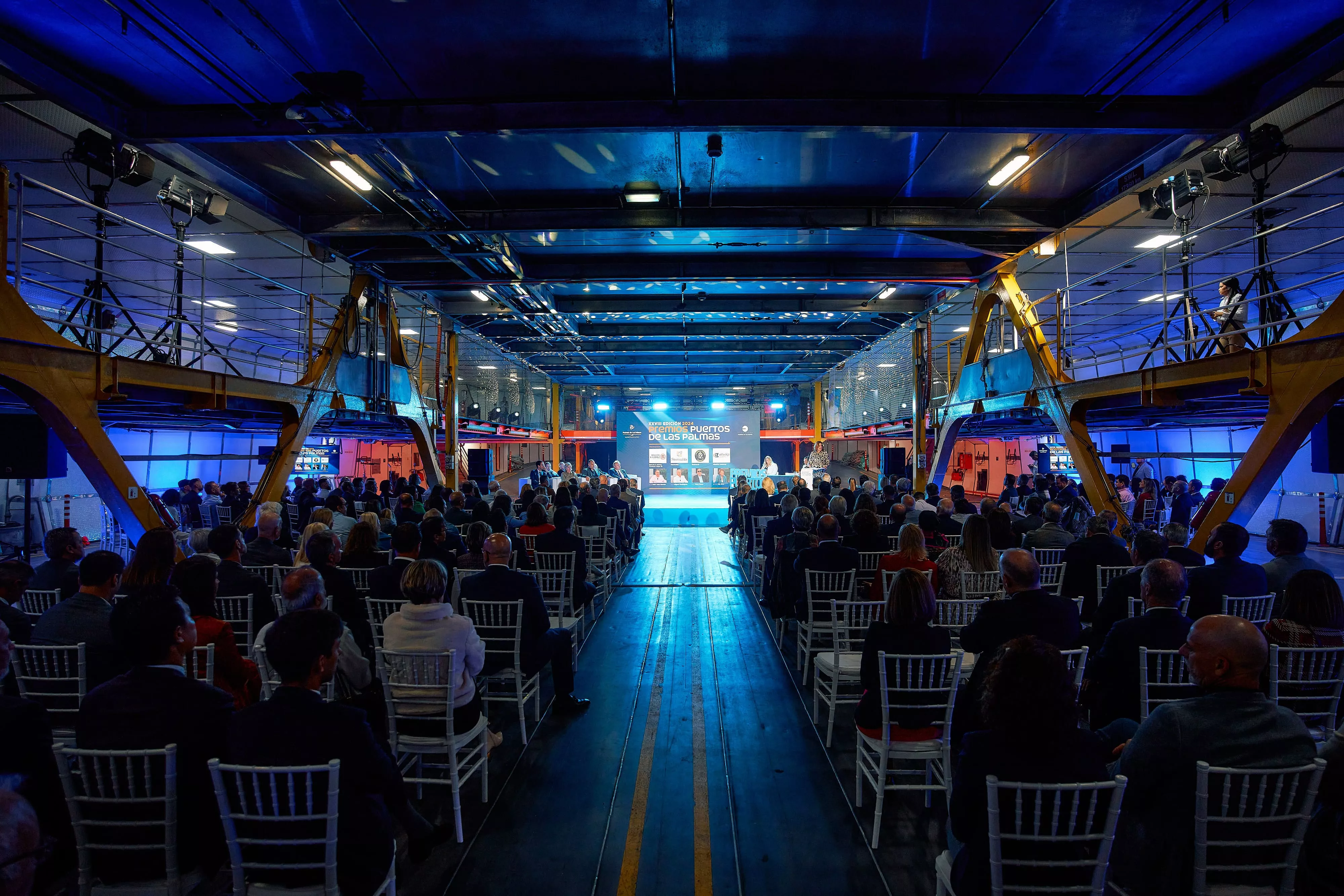 La gala de 2024, celebrada dentro de un ferry de Fred. Olsen. / AH