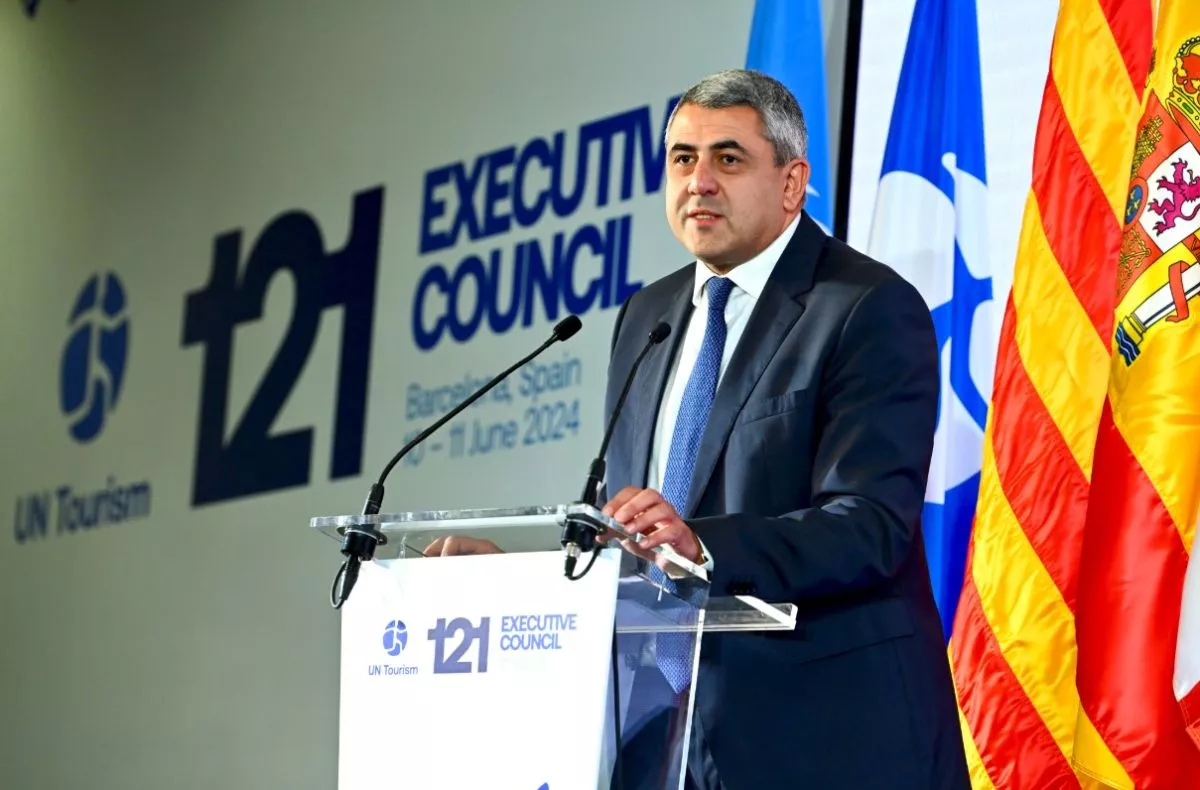  El secretario general de ONU Turismo, Zurab Pololikashvili./ 