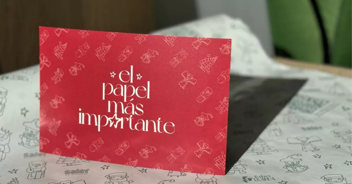 Papel de regalo solidario en Navidad / SERVIMEDIA