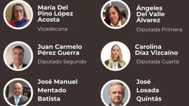 La candidatura de la María del Pino López, actual vicedecana del Colegio de Abogados de Las Palmas. / AH La candidatura de la María del Pino López, actual vicedecana del Colegio de Abogados de Las Palmas. / AH