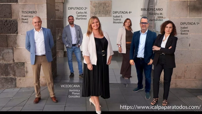 La plancha alternativa de Verónica Planas, que aspira a dar la sorpresa en las elecciones parciales al Colegio de Abogados de Las Palmas. / AH La plancha alternativa de Verónica Planas, que aspira a dar la sorpresa en las elecciones parciales al Colegio de Abogados de Las Palmas. / AH