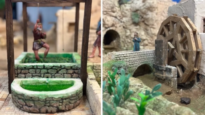 Detalles del belén. / AH