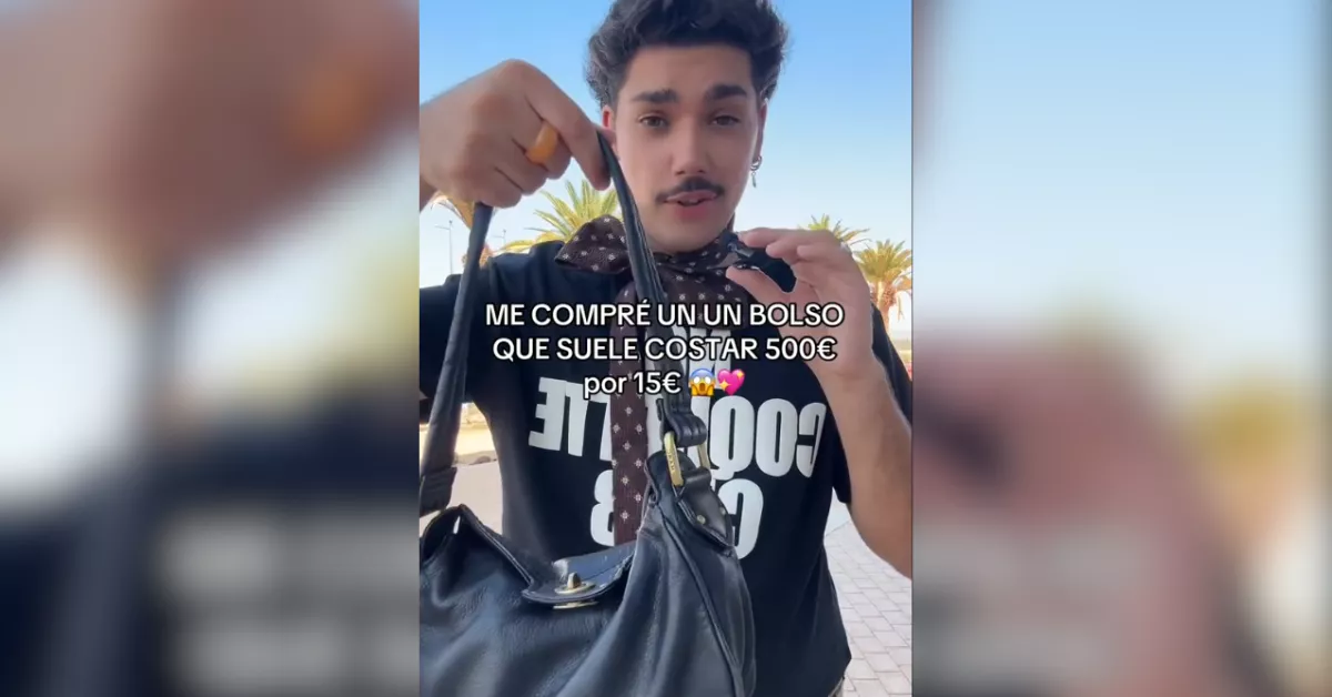 Imagen del bolso de 500 euros / TIKTOK 