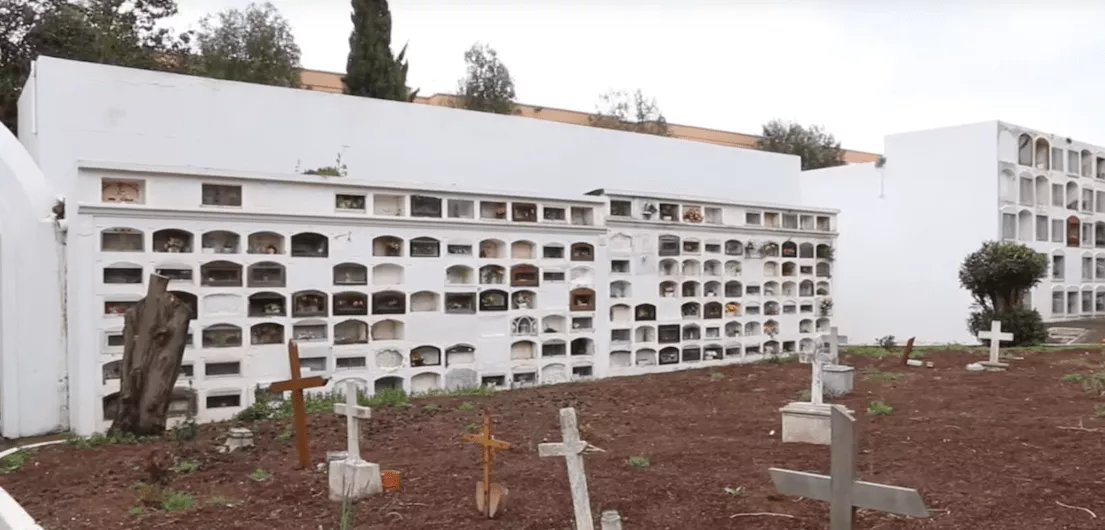 Cementerio de San Juan en La Laguna./