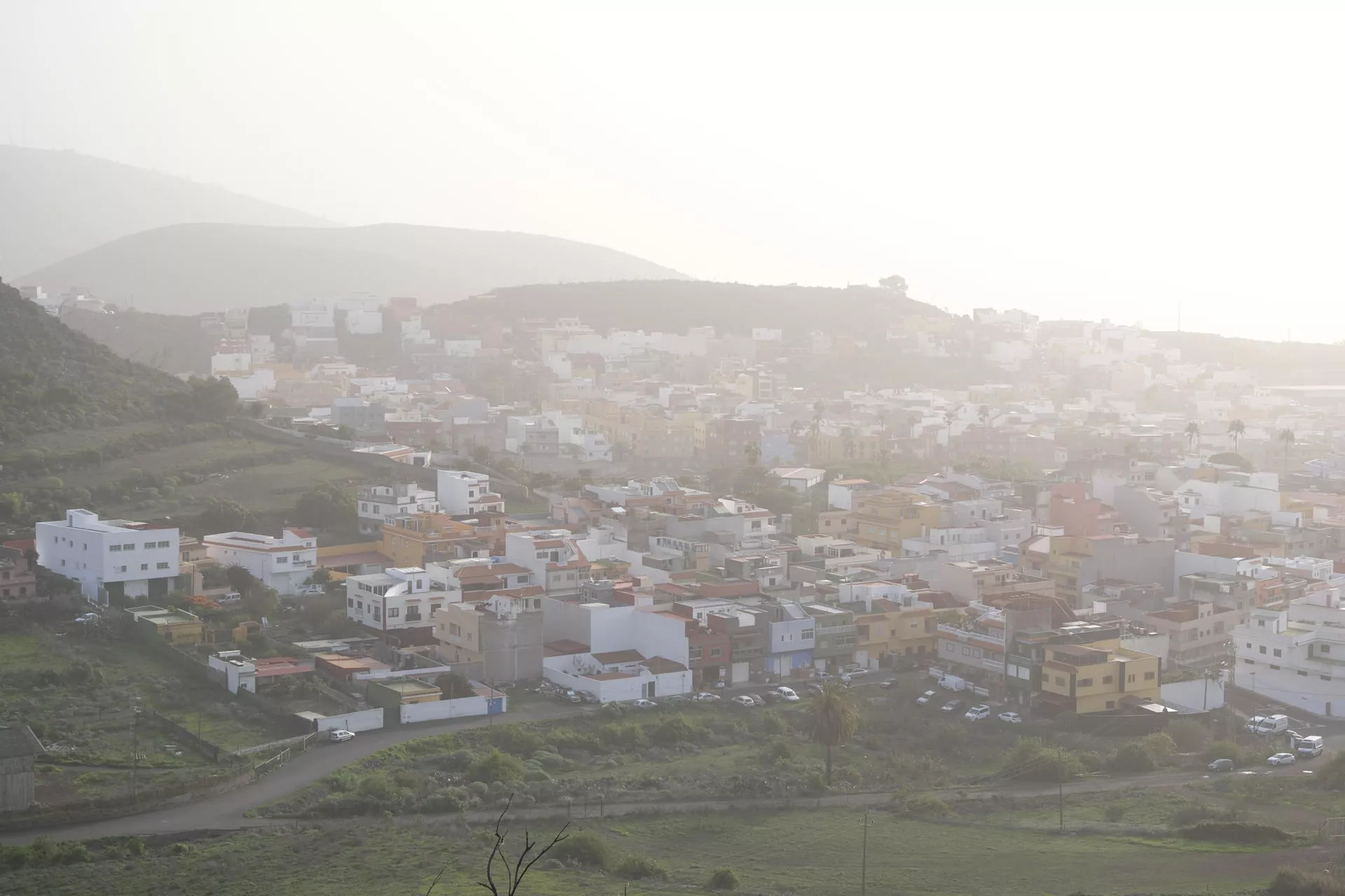 Previsión de la Aemet para el último sábado del año: calima, lloviznas y ascenso de temperaturas. / EFE