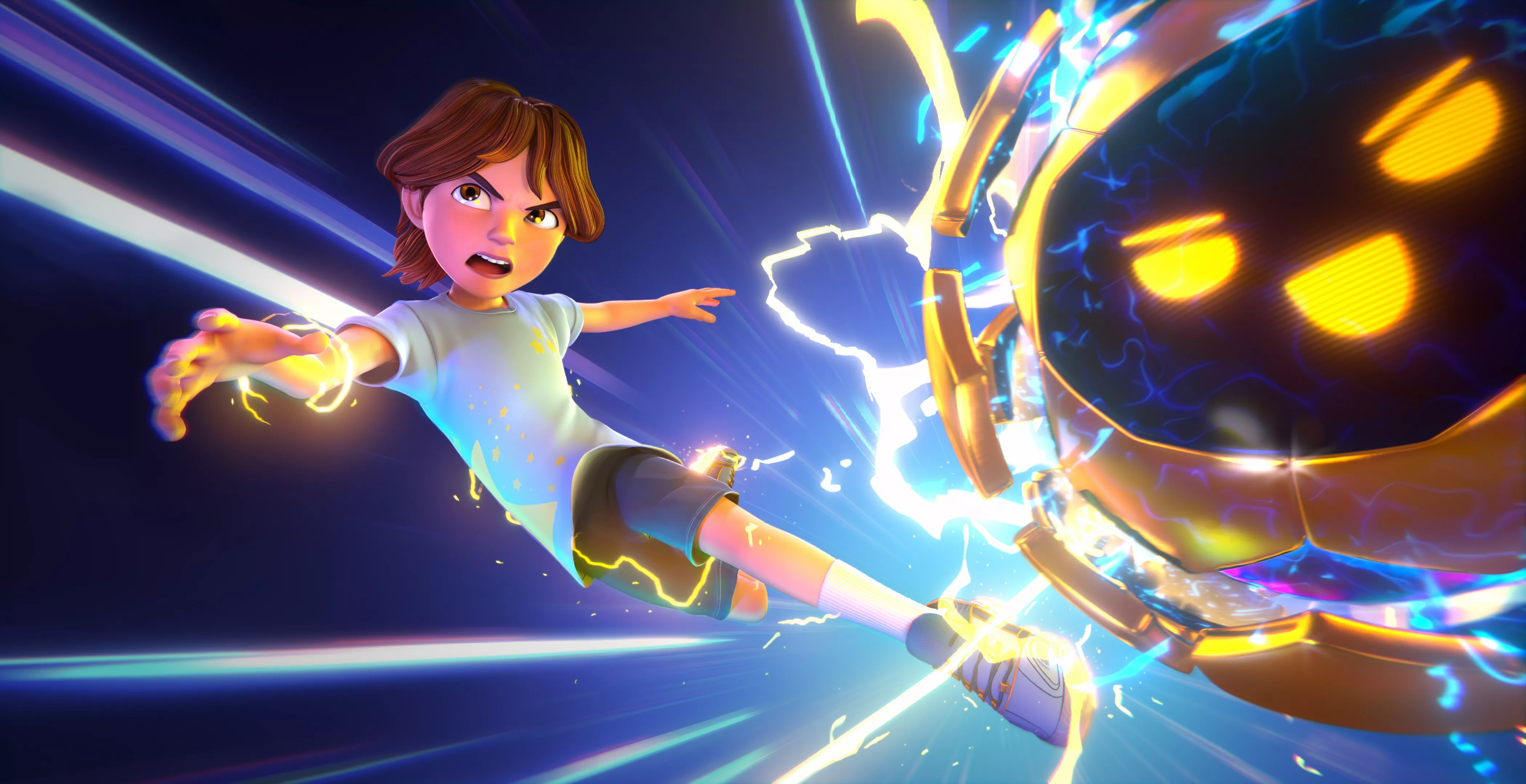 Fotograma de Messi and the Giants, que será producida en Canarias./ 