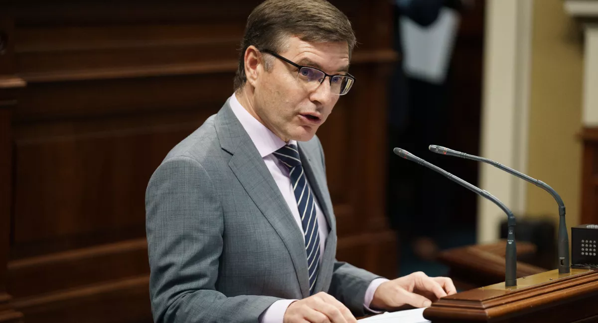 El diputado de Vox Nicasio Galván. RAMÓN DE LA ROCHA EFE