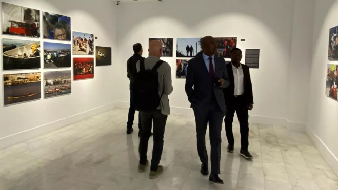 La exposición refleja 30 años de la ruta migratoria en todas las islas del Archipiélago / AH La exposición refleja 30 años de la ruta migratoria en todas las islas del Archipiélago / AH