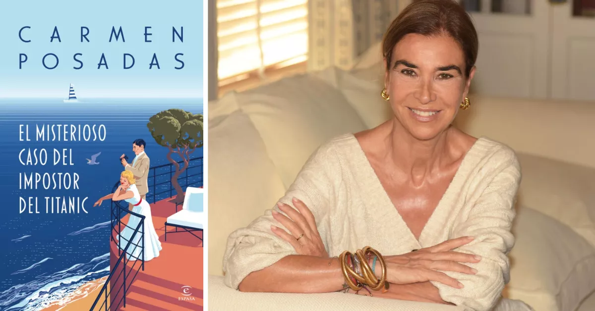 Carmen Posadas presenta su nuevo libro 'El misterioso caso del impostor del Titanic' / AH