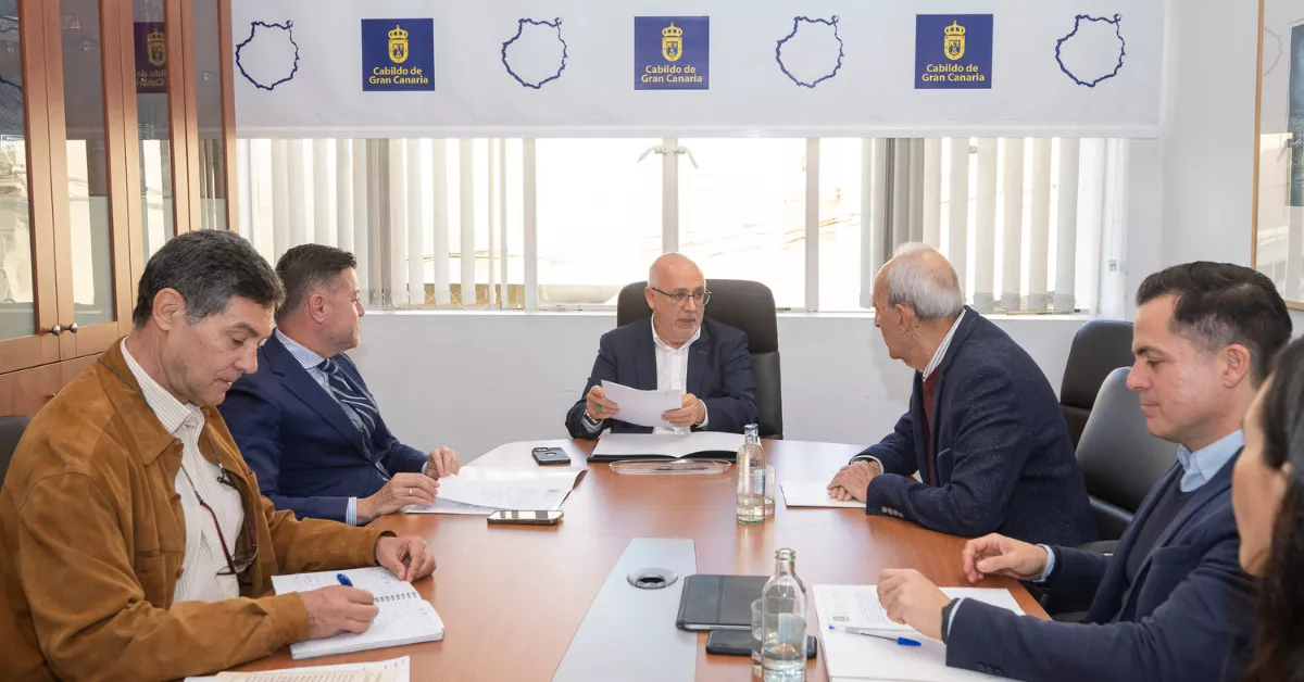 Reunión en el Cabildo de Gran Canaria para llegar al acuerdo / CABILDO DE GRAN CANARIA