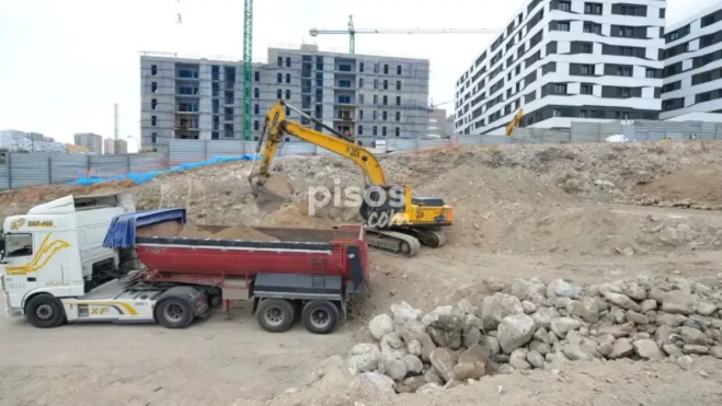 Imagen de una de las promociones en construcción / PISOS.COM
