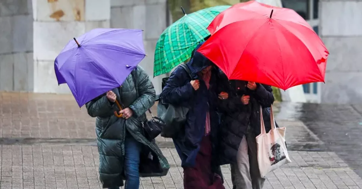 Imagen de lluvia en Canarias / EFE