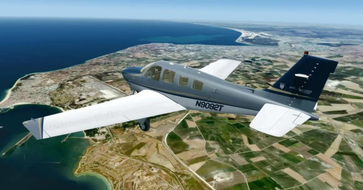 Avión realizando un vuelo ortofotográfico./ ARCHIVO