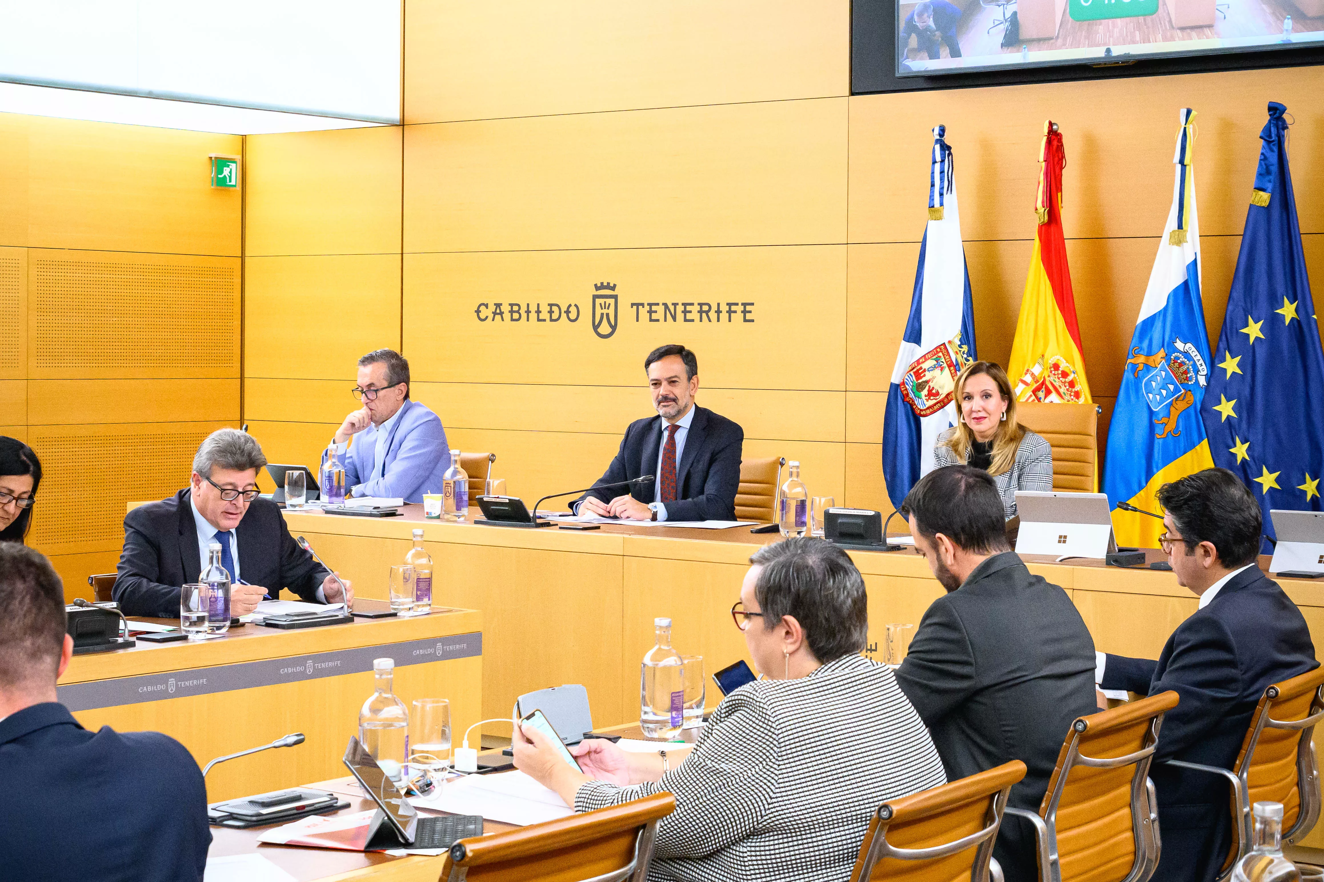 Pleno del Cabildo de Tenerife./ CEDIDA