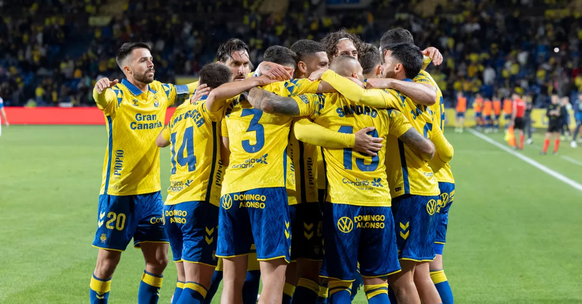 El riel de la UD Las Palmas. / EFE