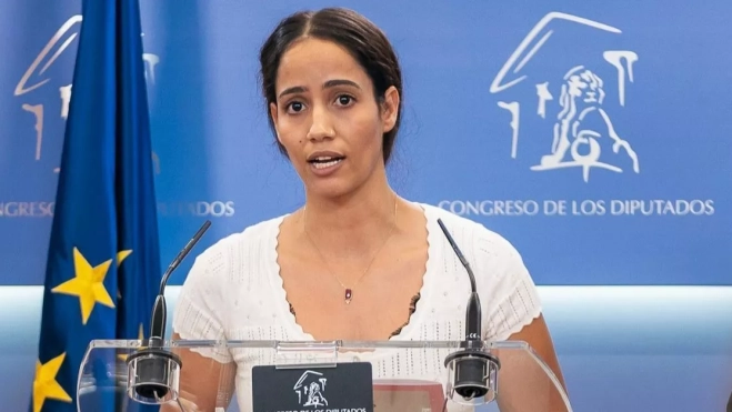 La diputada de Sumar en el Congreso de los Diputados, Tesh Sidi / EUROPAPRESS