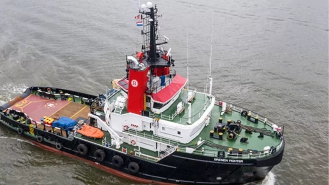 En la imagen, un remolcador de Boluda. / AH En la imagen, un remolcador de Boluda. / AH