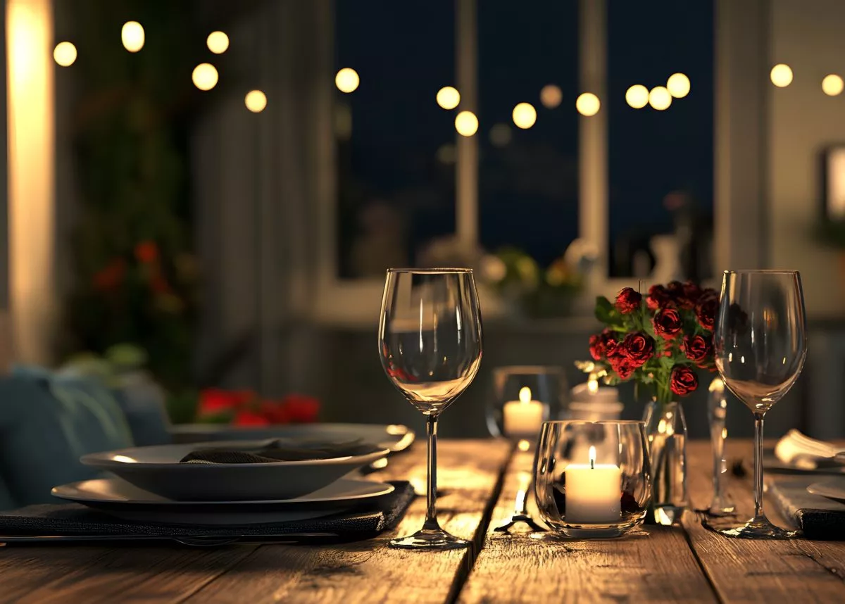  Mesa de Navidad para una familia./ Foto de Albia