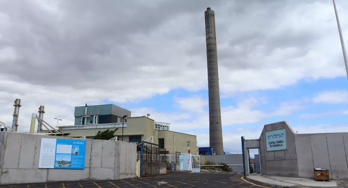 Central térmica de Granadilla, de Endesa. / AINOHA CRUZ-AH