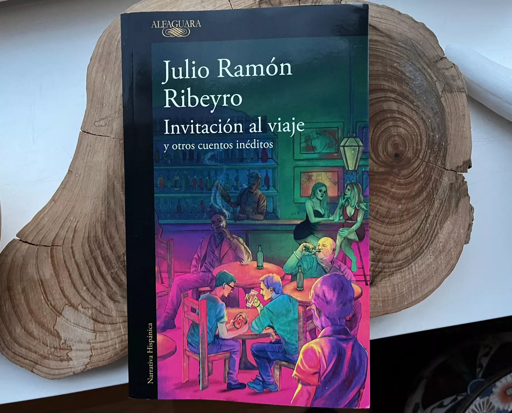 Portada de 'Invitación al viaje y otros cuentos inéditos', de Ribeyro, editado por Alfaguara. / AH