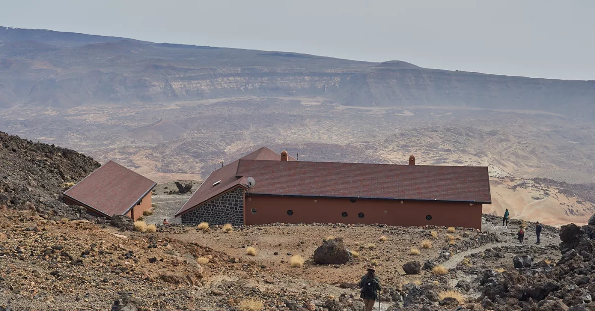 Refugio de Altavista, en el Teide./ CEDIDA