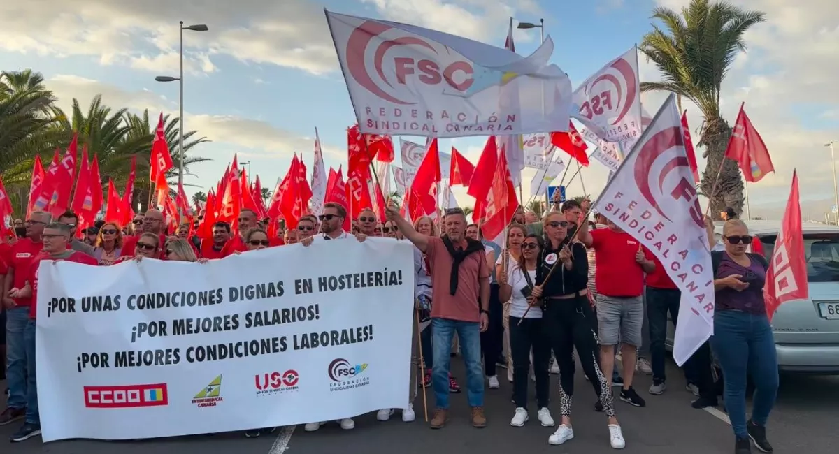 Movilización de los trabajadores de la hostelería. / SINDICALISTAS DE BASE