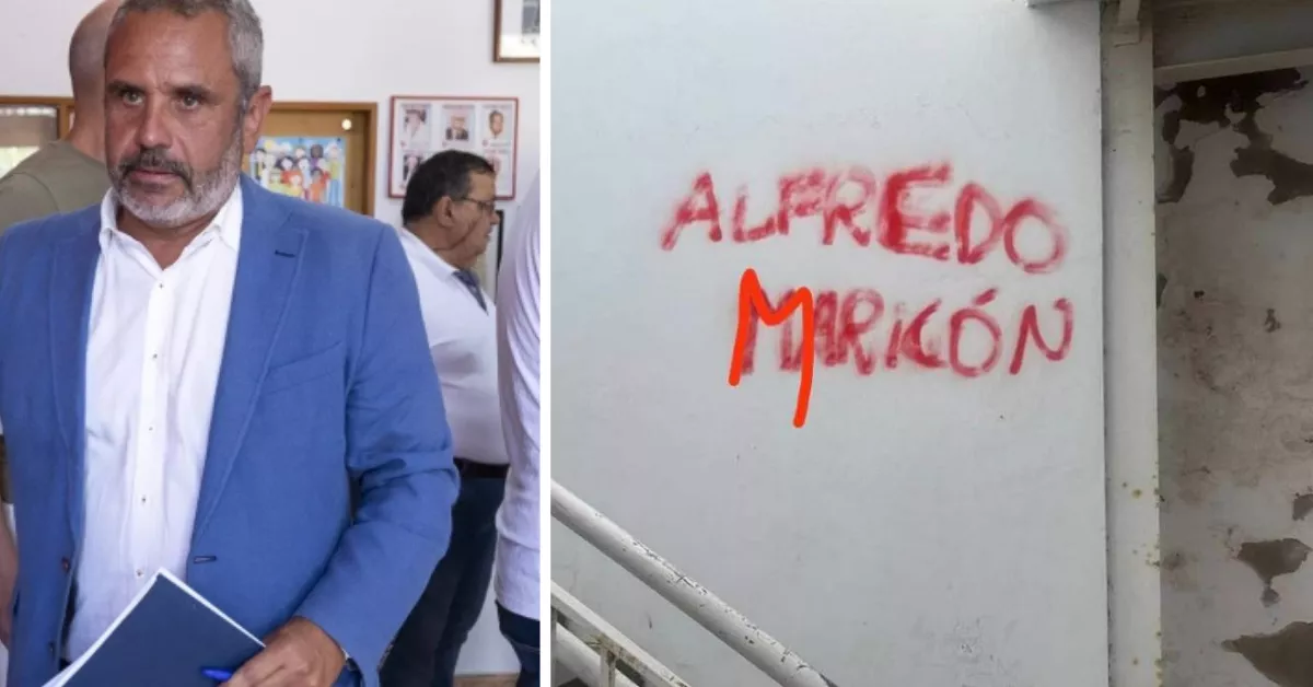 El alcalde de Guía, Alfredo Gonçalves, señala que los actos vandálicos están siendo investigados / AH