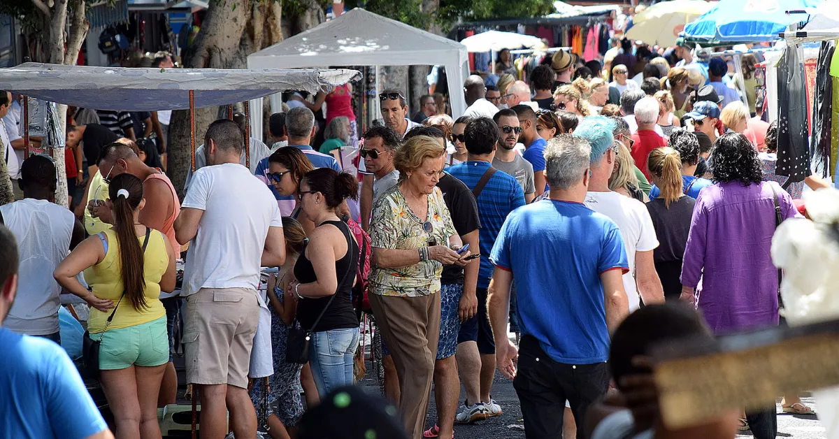 Rastro de Santa Cruz de Tenerife. / ARCHIVO