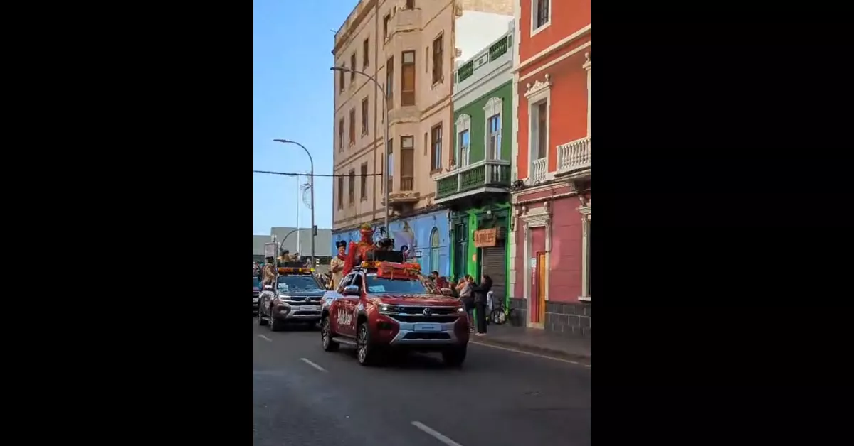 Los Reyes Magos ya están en Las Palmas de Gran Canaria para visitar a todos los niños y niñas de la ciudad 