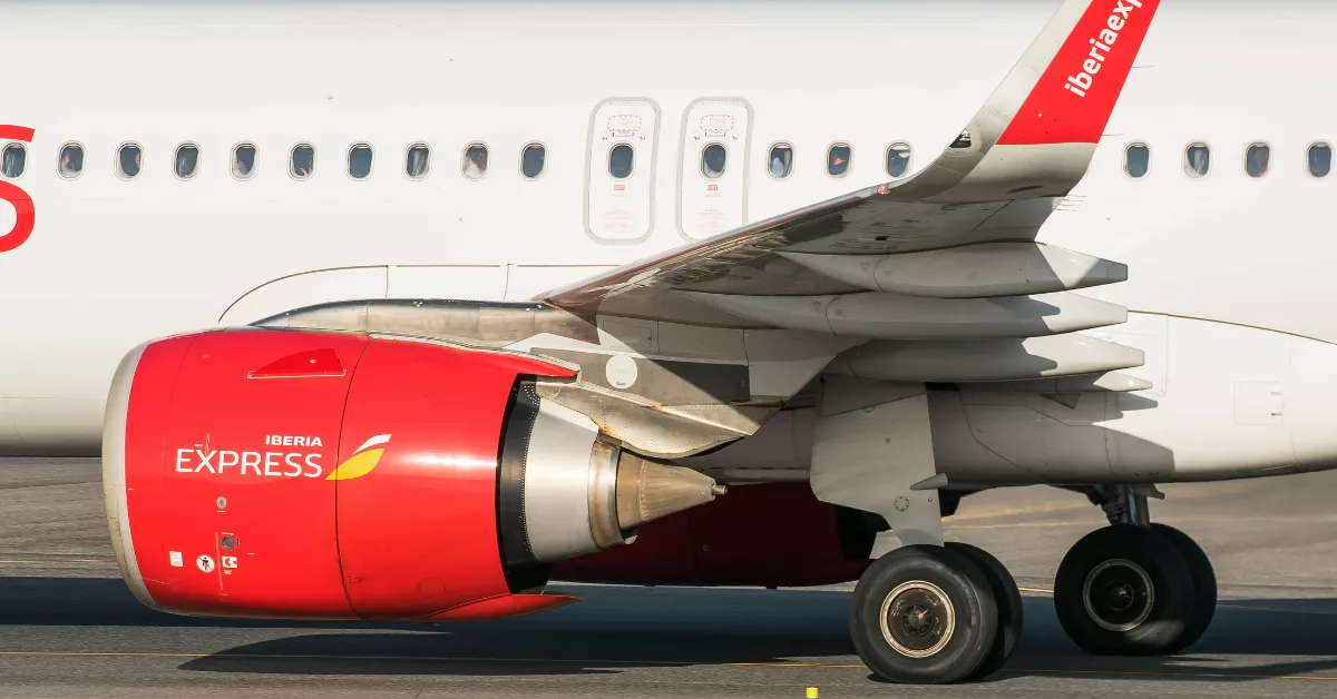 Un avión de Iberia Express./ CEDIDA