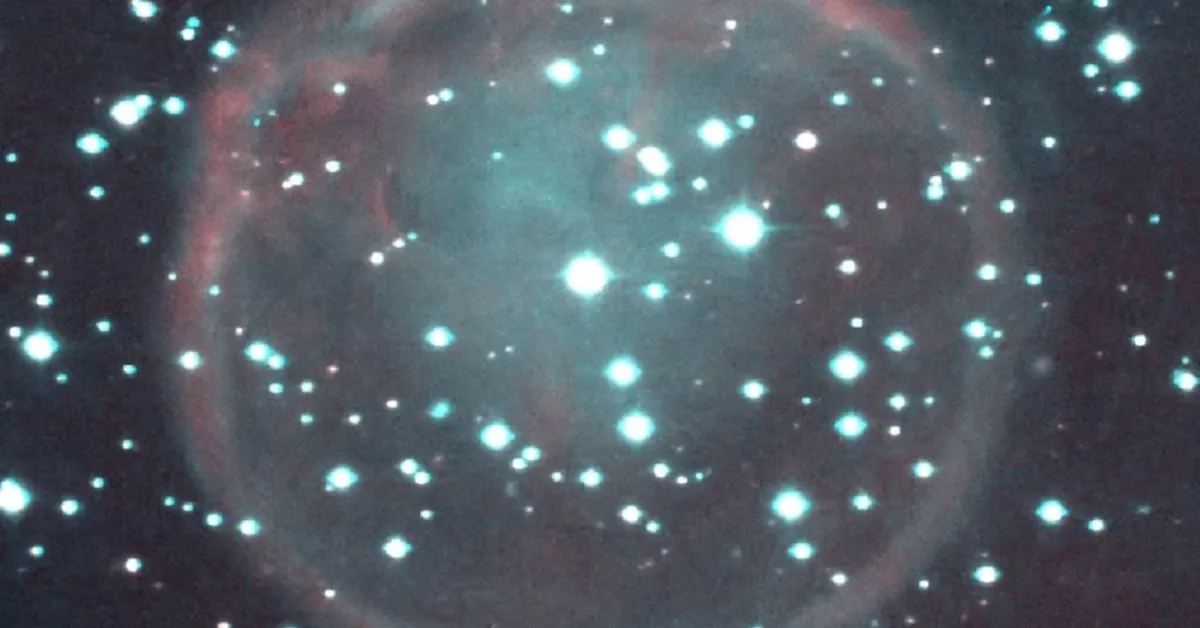 Imagen de la nebulosa planetaria WeSb1./ Klaus Bernhard