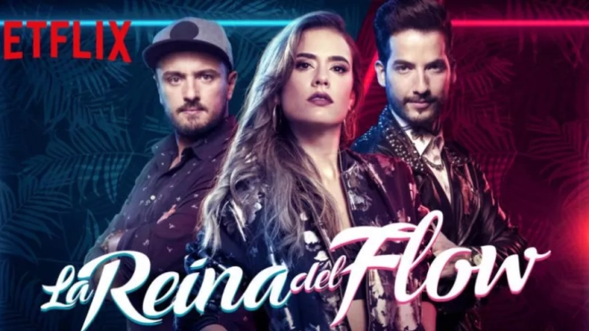 Imagen del cartel de la serie La Reina del Flow. / CABILDO DE LANZAROTE