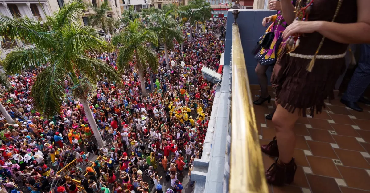 Imagen del Carnaval de Santa Cruz de Tenerife / EFE - RAMÓN DE LA ROCHA
